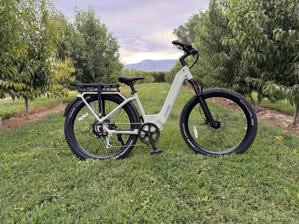 Bikes parked near the suite patio